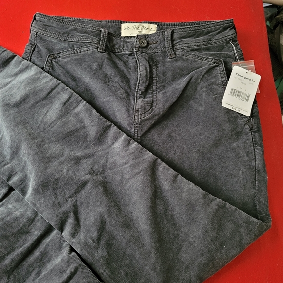 Free People Fine Line Straight Cropped Jean - Picture 6 of 10